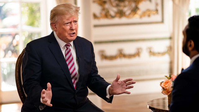 Ex-Präsident Donald Trump: "Die Presse ist zum Feind des Volkes geworden"