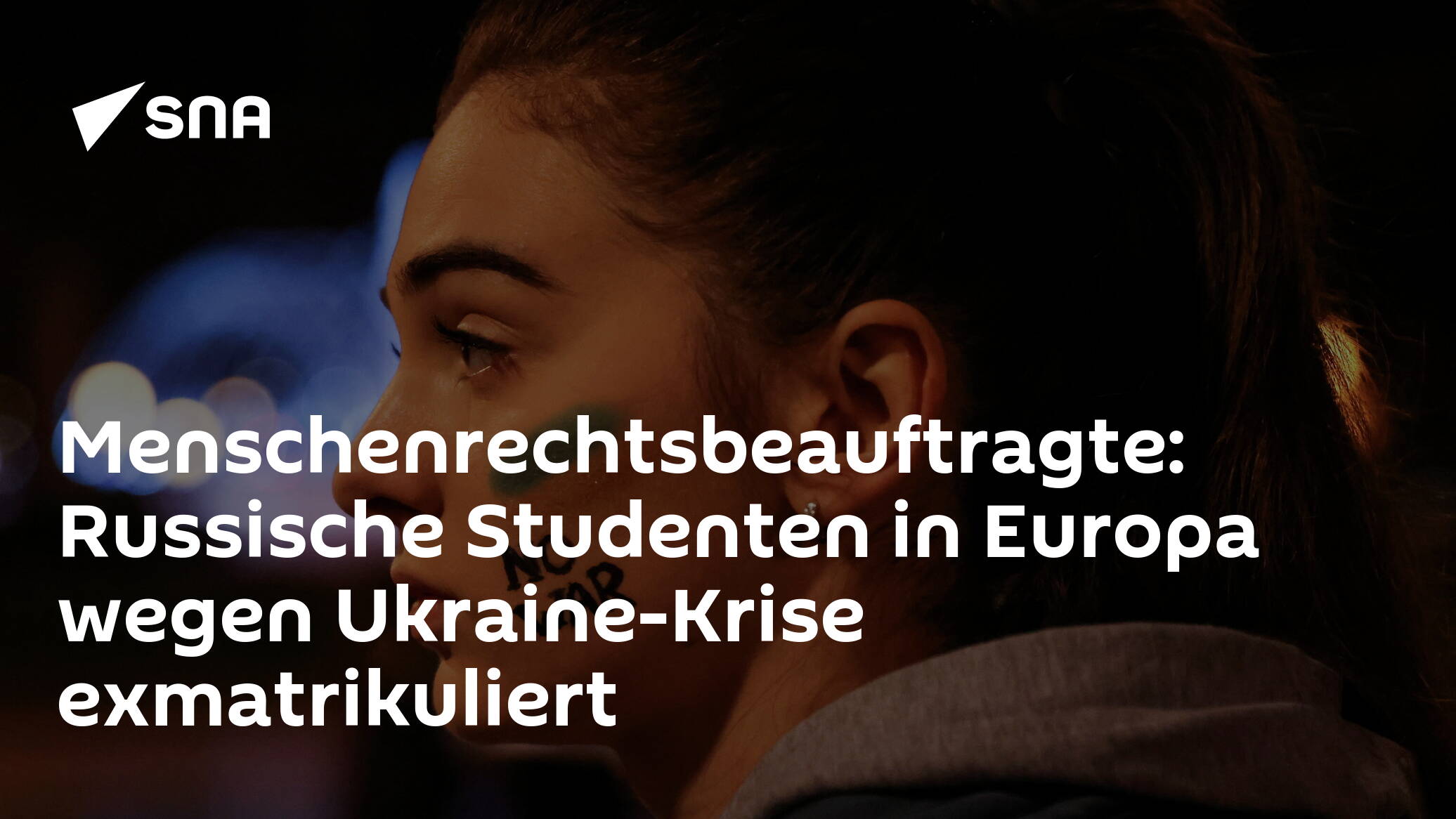 Menschenrechtsbeauftragte: Russische Studenten in Europa wegen Ukraine-Krise exmatrikuliert
