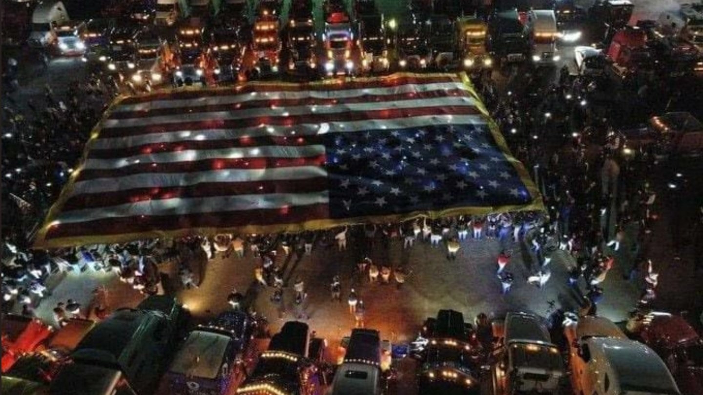 LET FREEDOM ROLL: 70 Mile Long 'People's Convoy' to Descend on Washington, DC SATURDAY - Thousands of Vehicles Gear Up for the Final Stretch (VIDEOS)