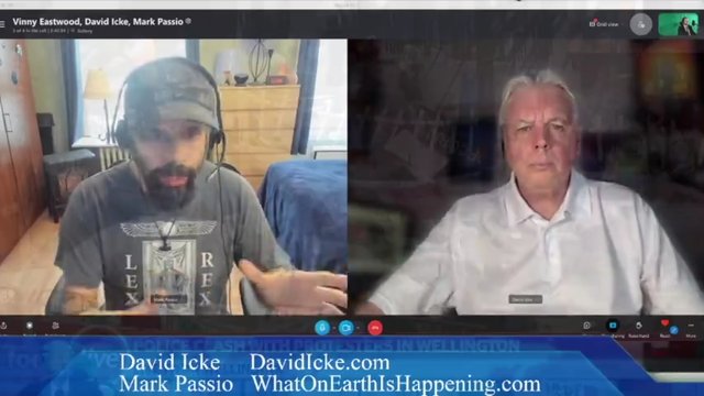 David Icke & Mark Passio - The Vinny Eastwood Show