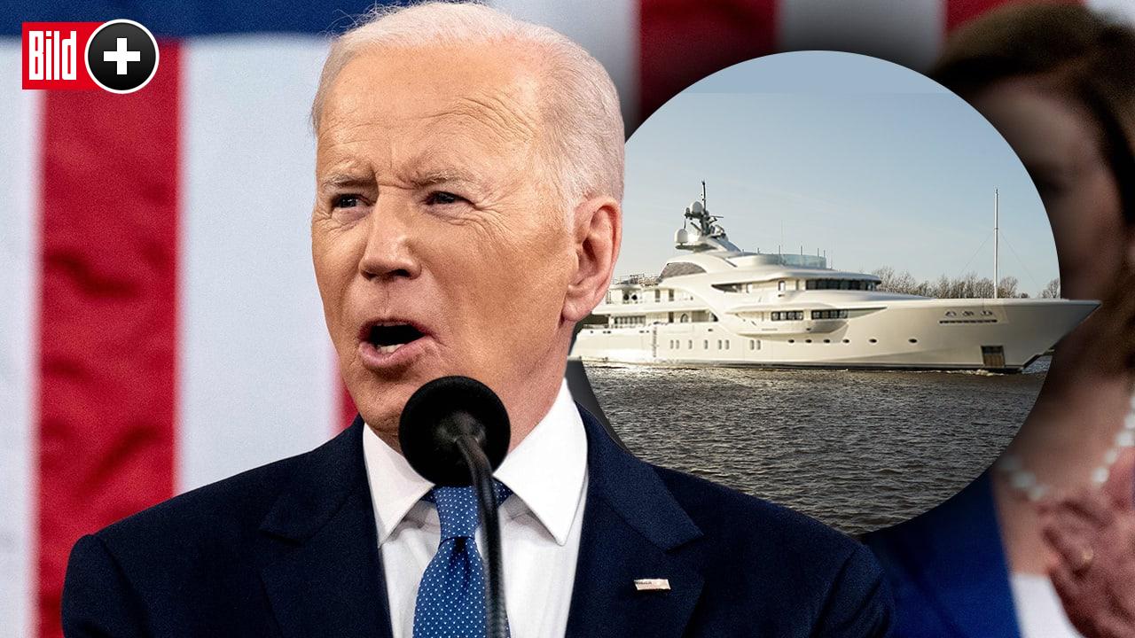 US-Präsident Joe Biden droht reichen Russen: „Wir holen uns eure Jachten und Privatjets“ *** BILDplus Inhalt ***  -  	Leute -  	Bild.de